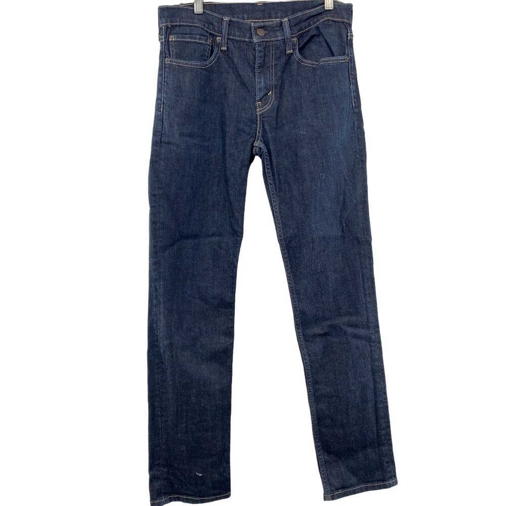 LEVI 511 STRAIGHT LEG JEANS NAVY WOMENS SIZE 31 x 32